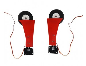 FMS 1.1M P-51 Dago Red V2 Electric Retract Main Landing Gear Set